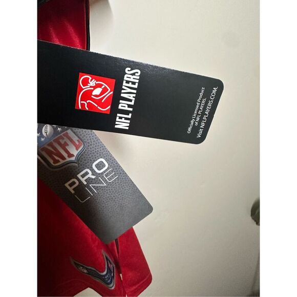 NFL Atlanta Falcons Women’s Red and White Jersey Size Small or XL New - Picture 3 of 7